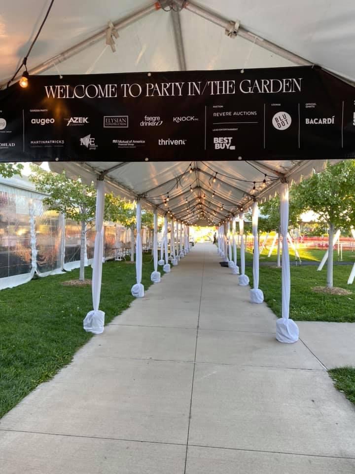 Tent Draping TENT POLE DRAPING Après Event Décor and Tent Rental